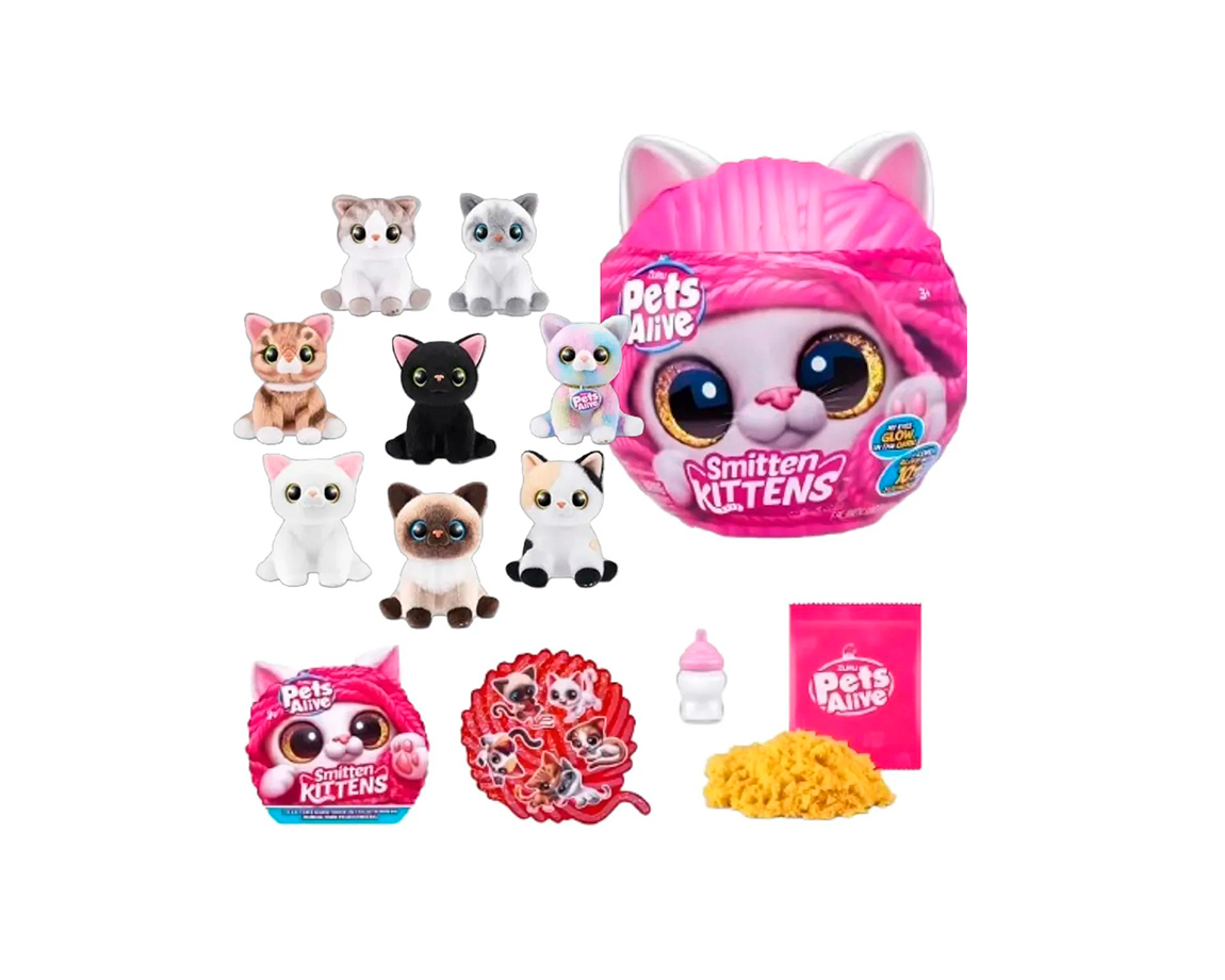 JUGUETE HASBRO 6051 PETS ALIVE HUEVO SORP. 20 CM SMITTEN