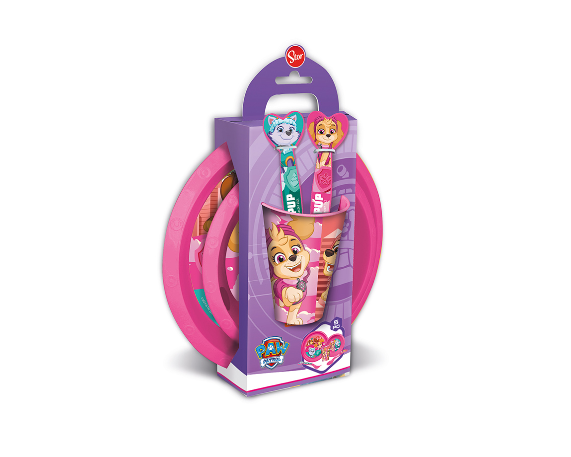 SET WABRO 1567 GIFT BOX 5 PIEZAS PAW PATROL SKYE
