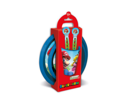 SET WABRO 1672 GIFT BOX 5 PIEZAS SUPER MARIO