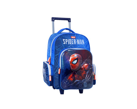 MOCHILA WABRO 38278 SPIDERMAN HEROE 17" CARRO ESPECIAL