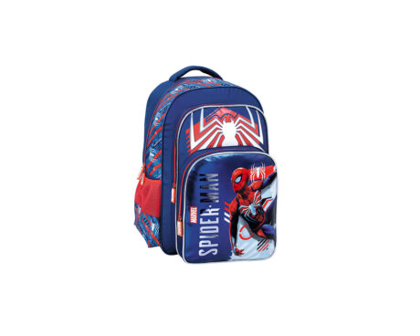 MOCHILA WABRO 38284 SPIDERMAN BLACK & RED 18" ESPALDA
