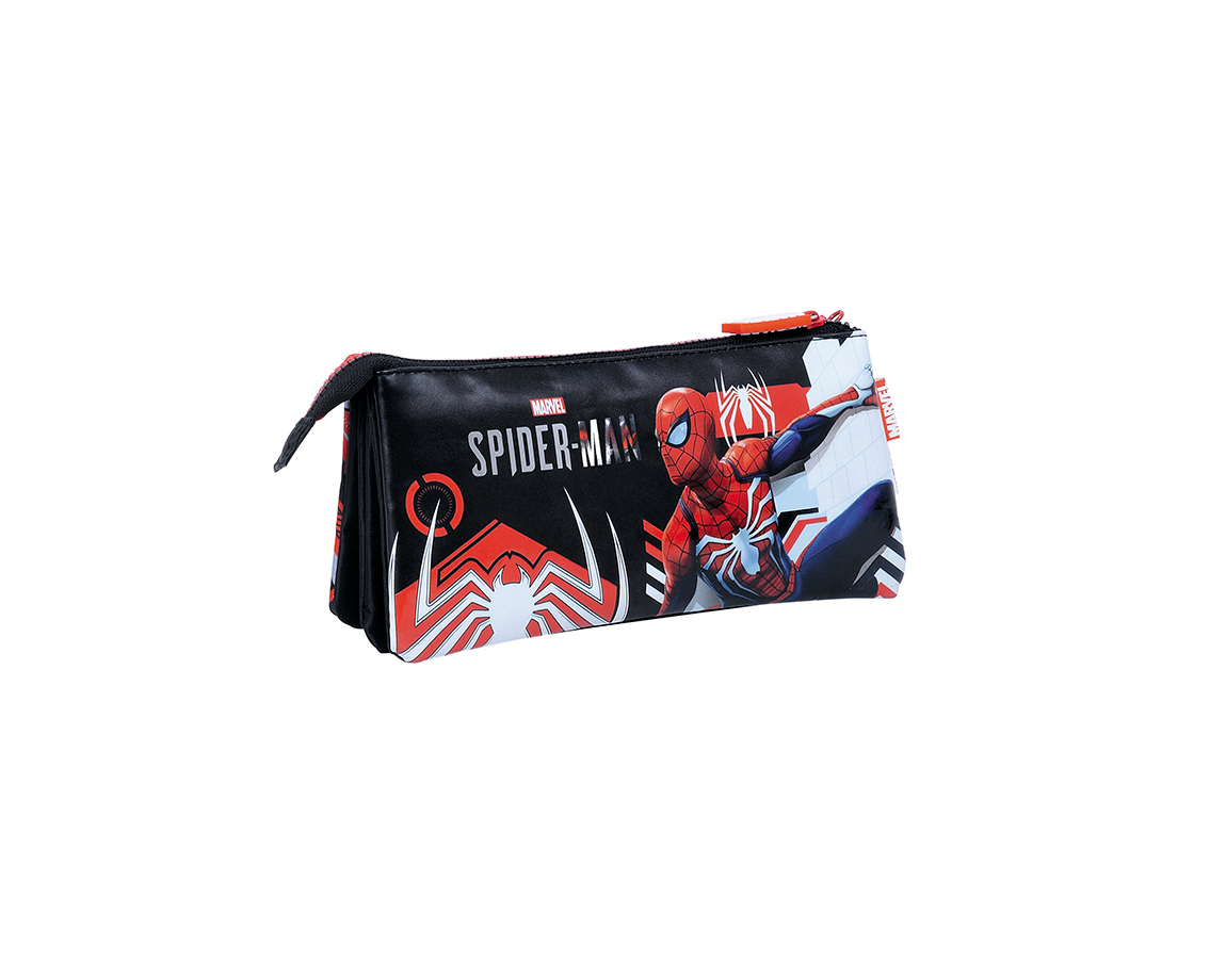 CANOPLA WABRO 38286 TRIPLE SPIDERMAN BLACK & RED