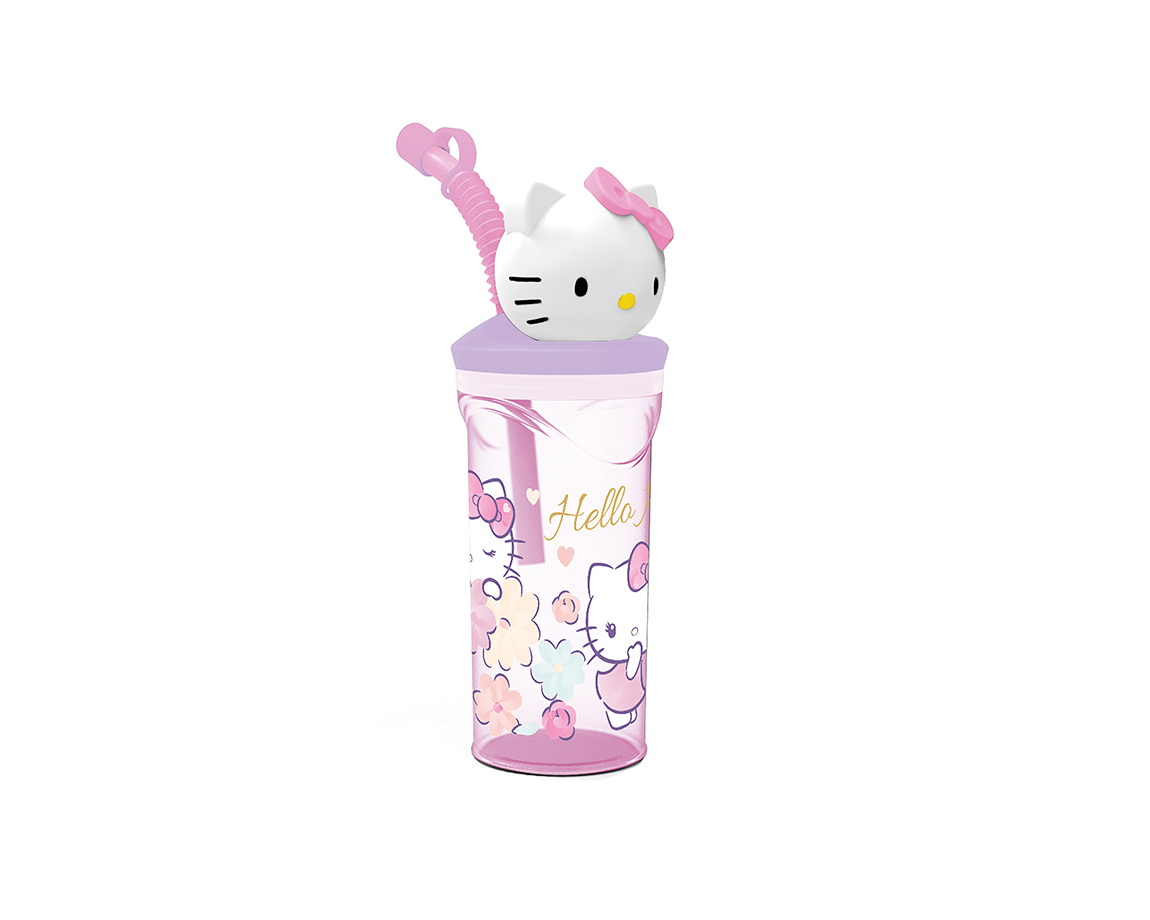 VASO WABRO 1438 360ML HELLO KITTY 3D