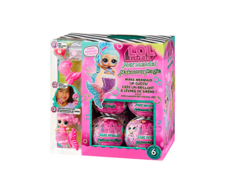 JUGUETE WABRO 596301 LOL SIRENITAS MAKEOVER 10 CM