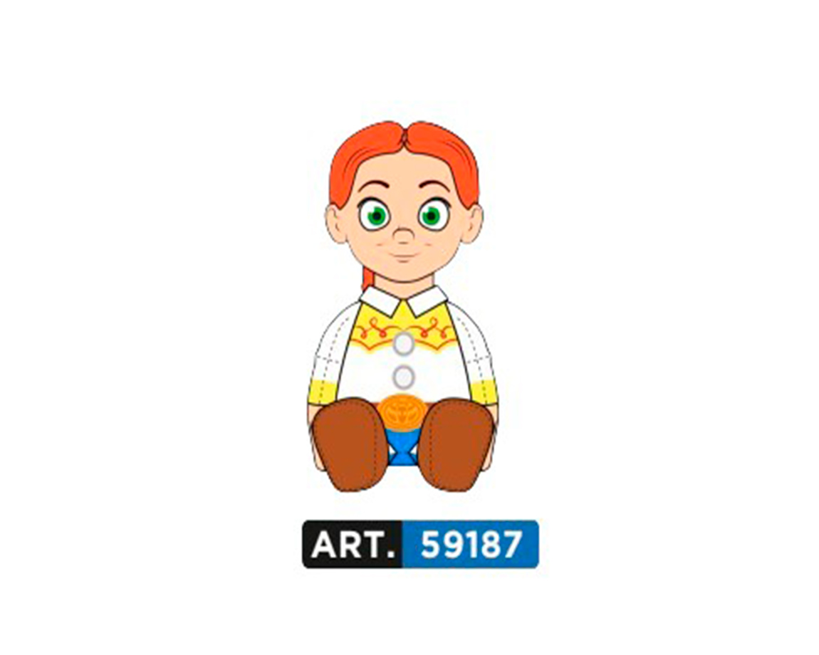 JUGUETE WABRO 59187 MUÑECO REAL FX TOY STORY JESSIE