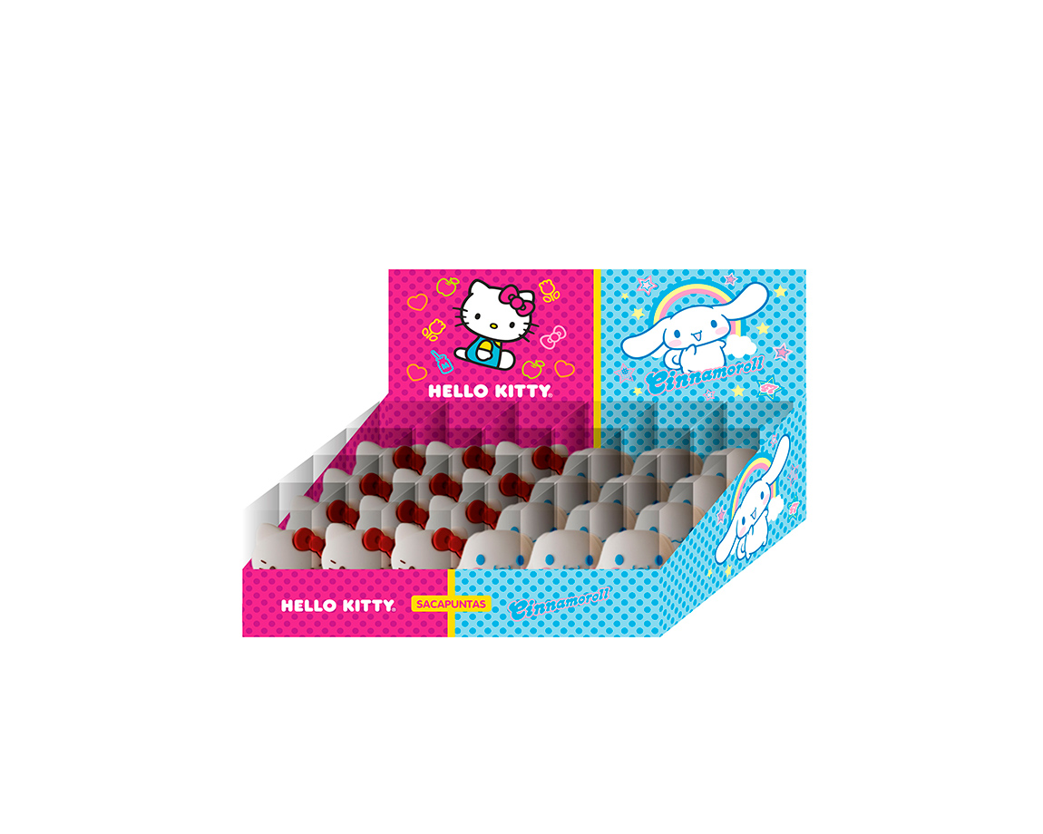 SACAPUNTAS CRESKO SR490 CINNAMOROLL-HELLO KITTY