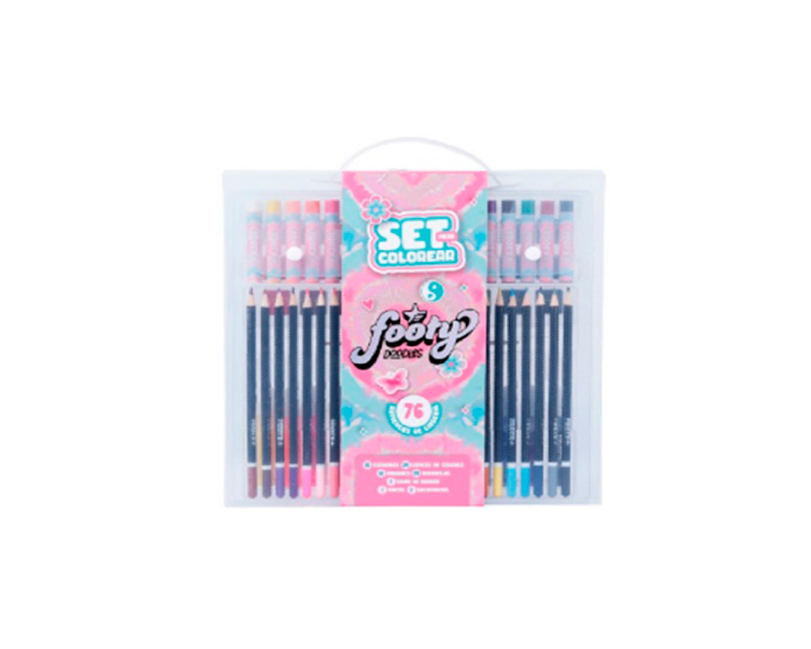 SET FOOTY PARA COLOREAR x 76 SET608