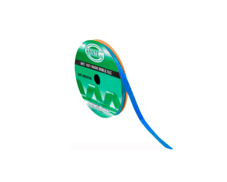 CINTA RASO ARISTE Nro 1  7mm x10 MTS AZUL MARINO DOBLE FAZ