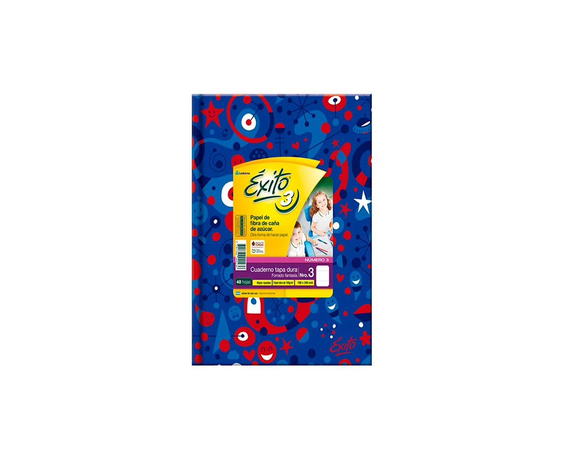 CUADERNO EXITO 19x24 E3 FANTASIA T/D. 48 H =