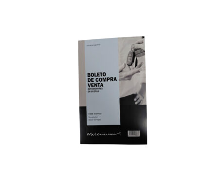 FORMULARIO M 300 (50) COMPRA VENTA COMUN AUTO.MILENIUM