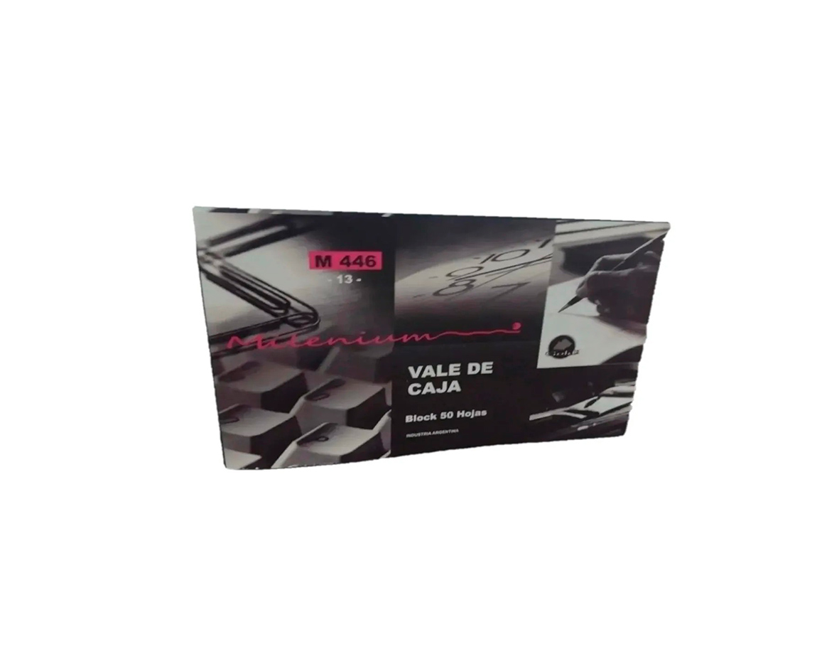 FORMULARIO M 446 (13) VALE DE CAJA MILENIUM