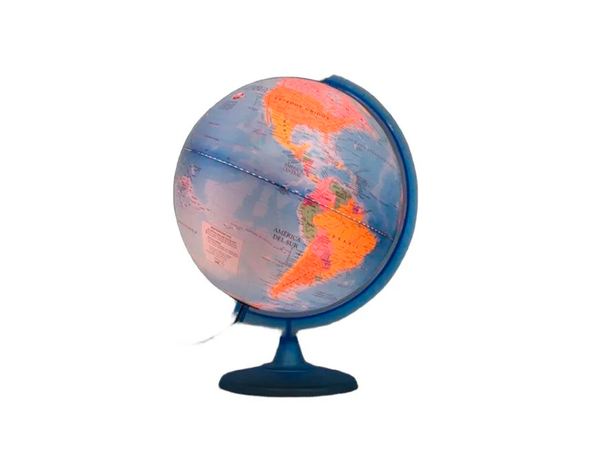 GLOBOS TERRAQUEOS 307LW 30 CM C/LUZ