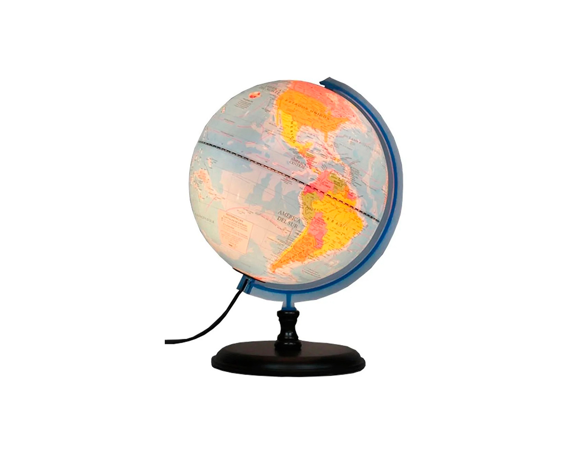GLOBOS TERRAQUEOS 307FPLW 30 CM C/LUZ