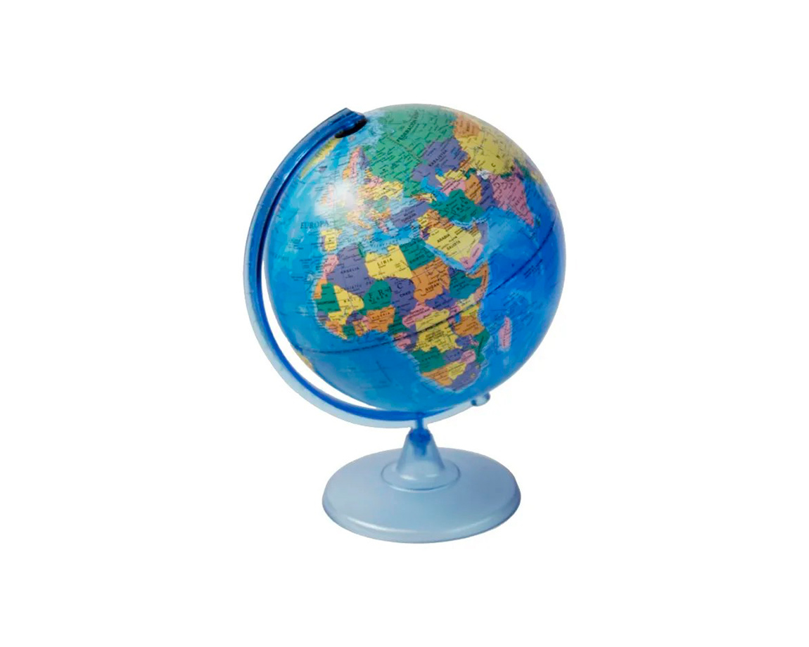GLOBOS TERRAQUEOS 207W 20 CM BASE PLASTICA GLOTER