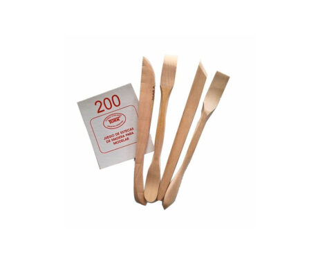 HERRAMIENTA TURK ESTECA JGOx4 200 MM.MADERA