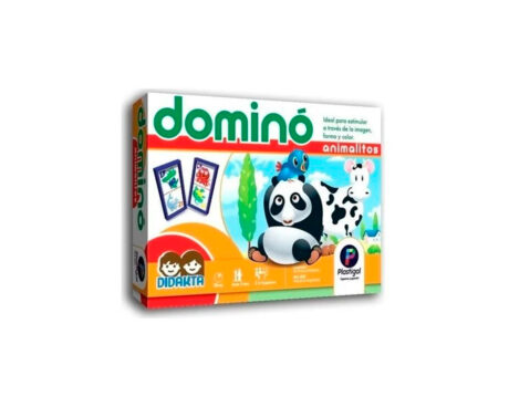 JUGUETE PLASTIGAL 602 DOMINO ANIMALITOS