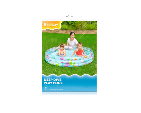JUGUETE BESTWAY INFLABLE 51004 PILETA 3 AROS