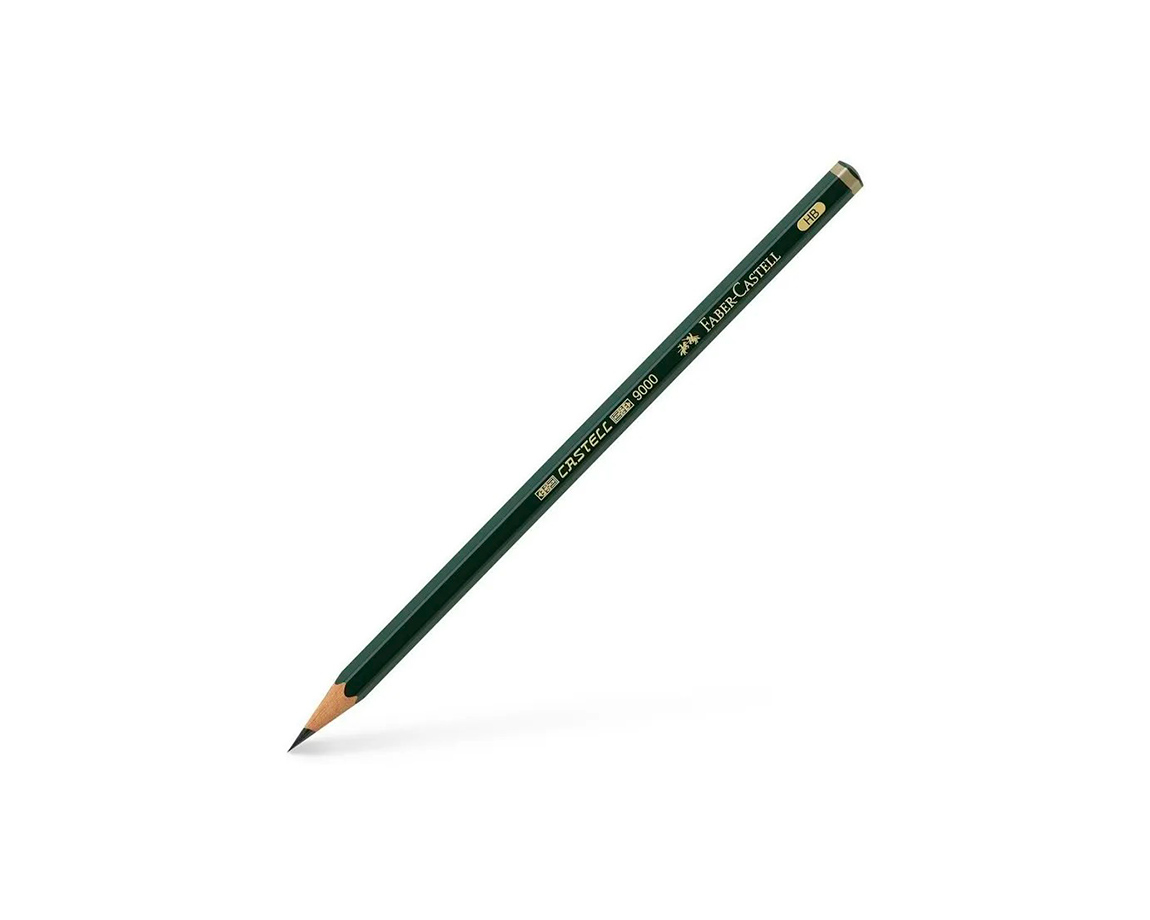 LAPIZ FABER ART GRAFITO 119000 CASTELL 9000 -HB- x 12 U.