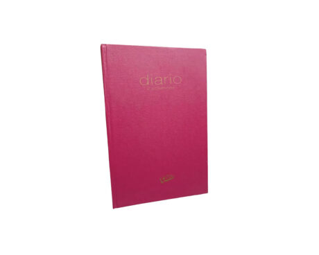 LIBRO RAB DIARIO CORONA 2M 2 COL -2225-T/D BORDO