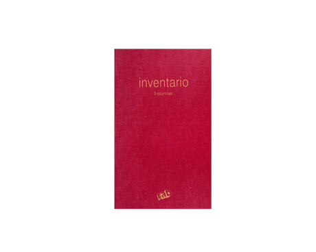 LIBRO RAB INVENTARIO CORONA 2M 3 COL  2228