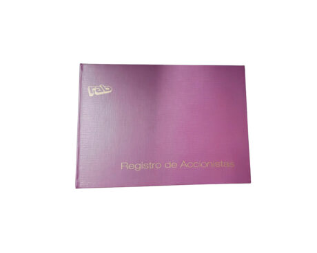 LIBRO RAB REGISTRO ACCIONES 1M 50 FOLIOS T/D  2311