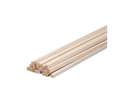 MADERA BALSA VARILLA  3 x  8 MM x 25 UNID.