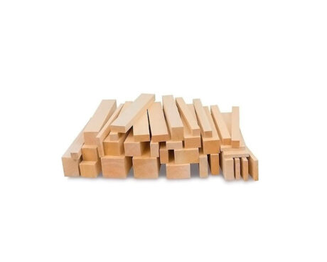 MADERA BALSA VARILLA  5 x  8 MM x 25 UNID.
