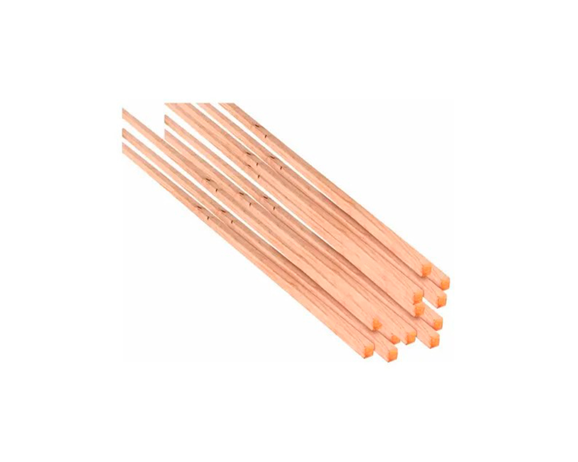 MADERA BALSA VARILLA 10 x10 MM x 15 UNID.