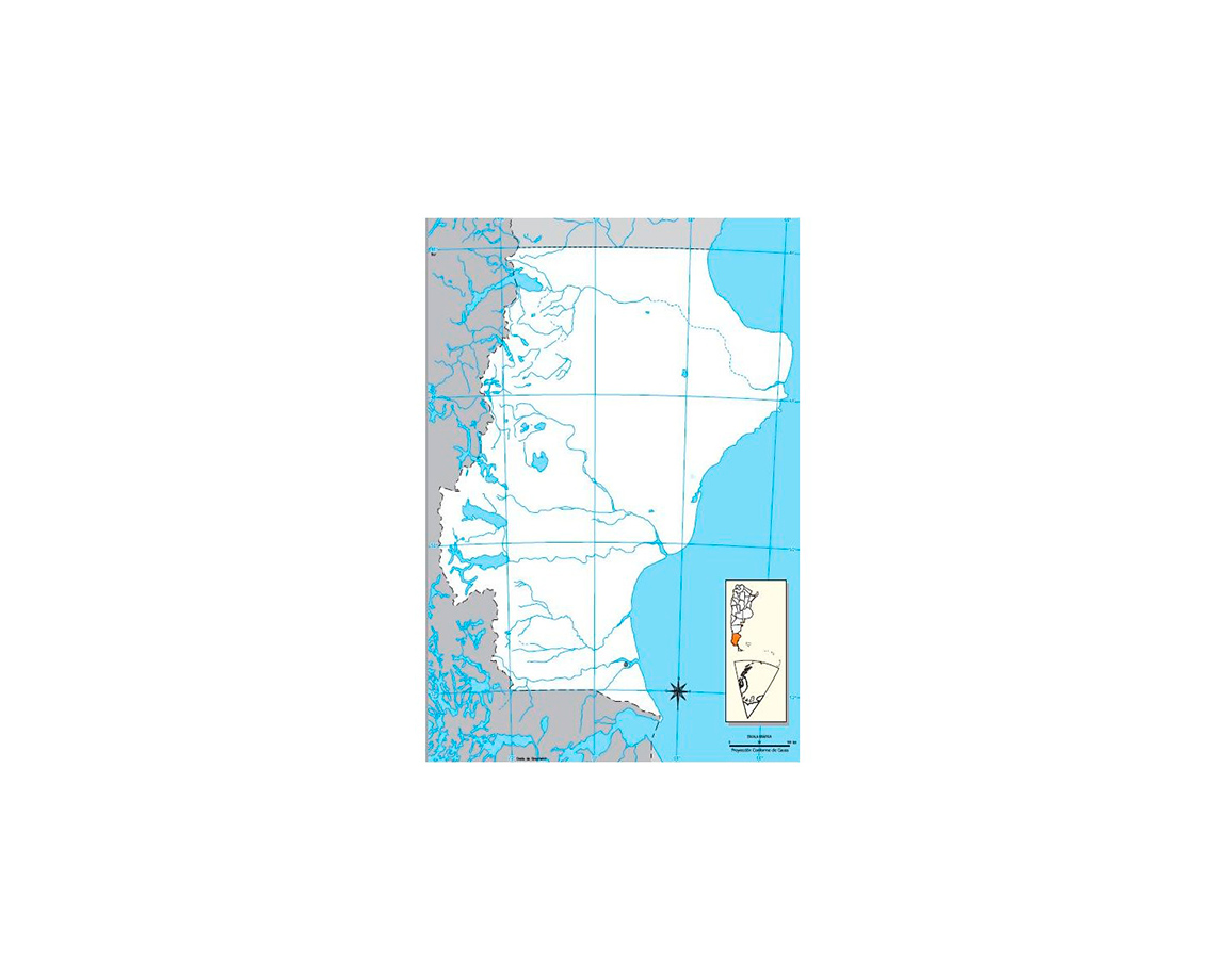 MAPAS ALFA Nro 3 POLITICO SANTA CRUZ