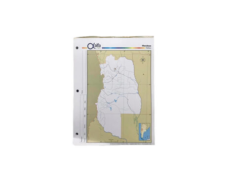 MAPAS ALFA Nro 3 POLITICO MENDOZA