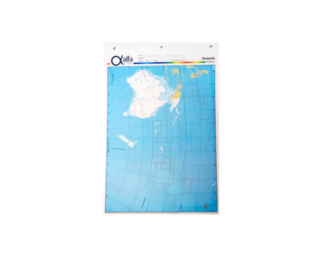 MAPAS ALFA Nro 3 POLITICO OCEANIA