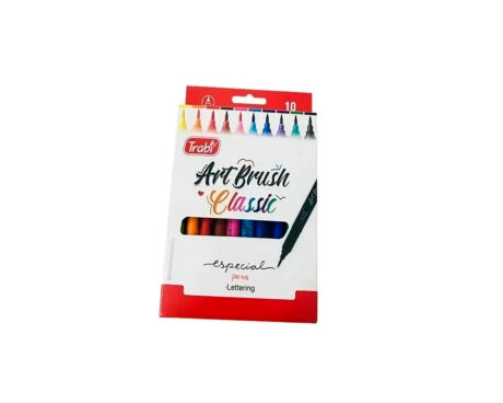 MARCADOR TRABI ART BRUSH CLASSIC ESTUCHE x10 U.