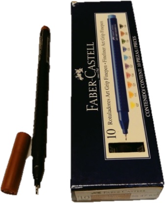 MICROFIBRA FABER ART GRIP x 10 U. SIENA TOSTADA