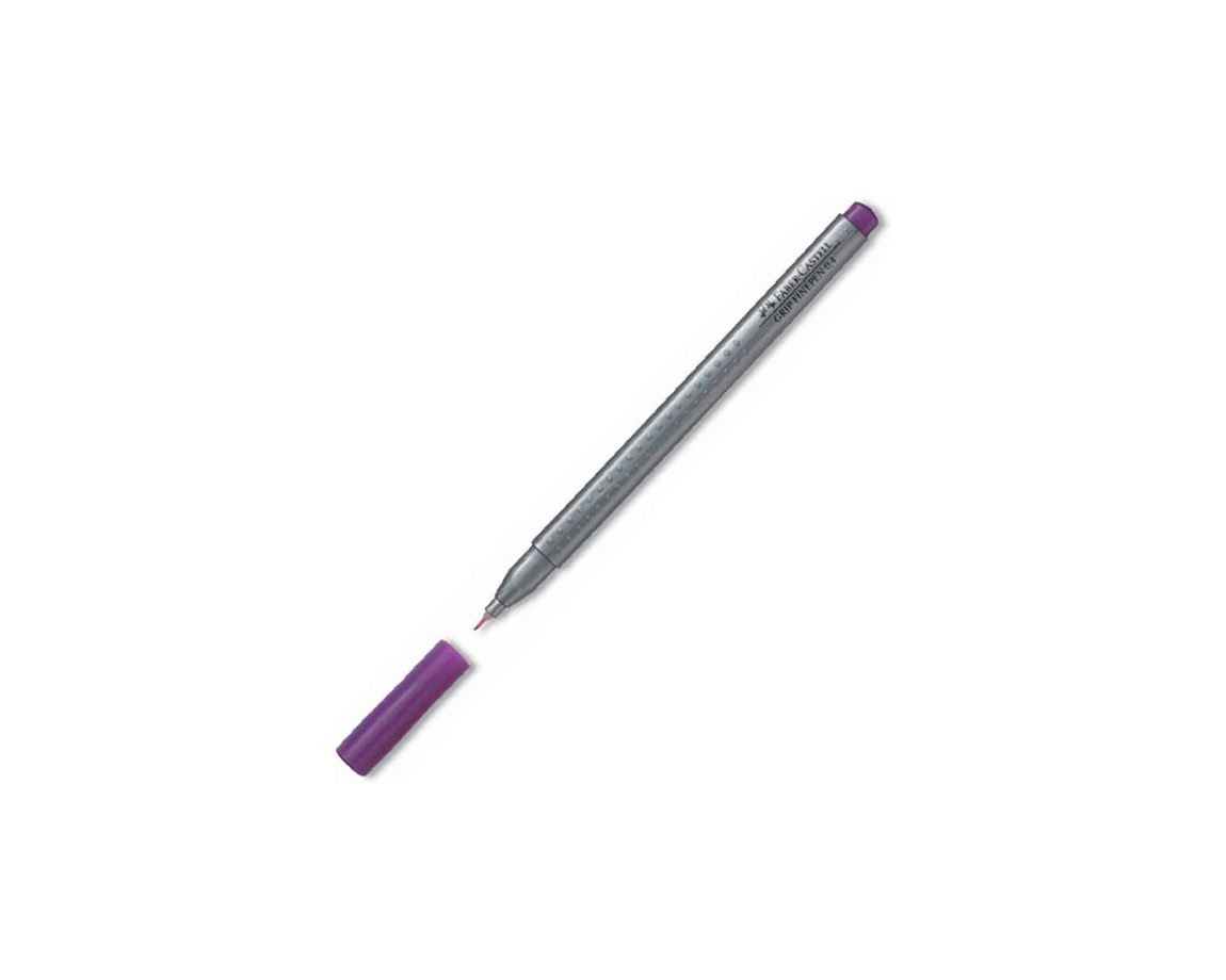 MICROFIBRA FABER GRIP FINEPEN 460 x 10 U. VIOLETA