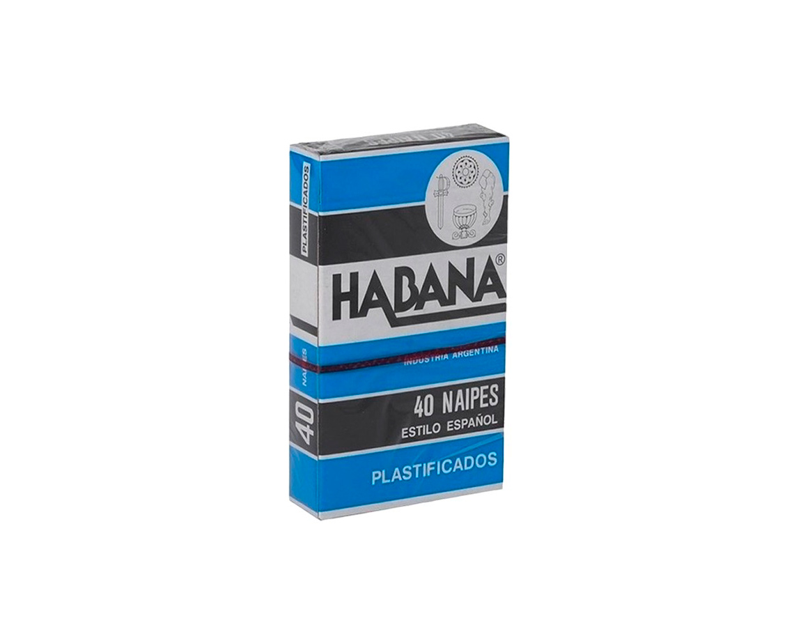 NAIPES X40-PLASTIFICADOS HABANA (203)