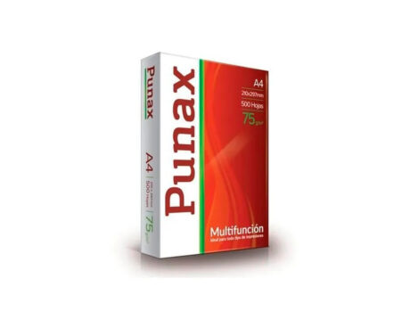 PAPEL RESMA PUNAX A4  75 GRS UNIDAD