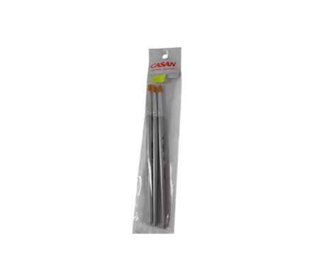PINCEL CASAN S-999 Nro 6 TORAY DORADO x 3 u. STIPPLER