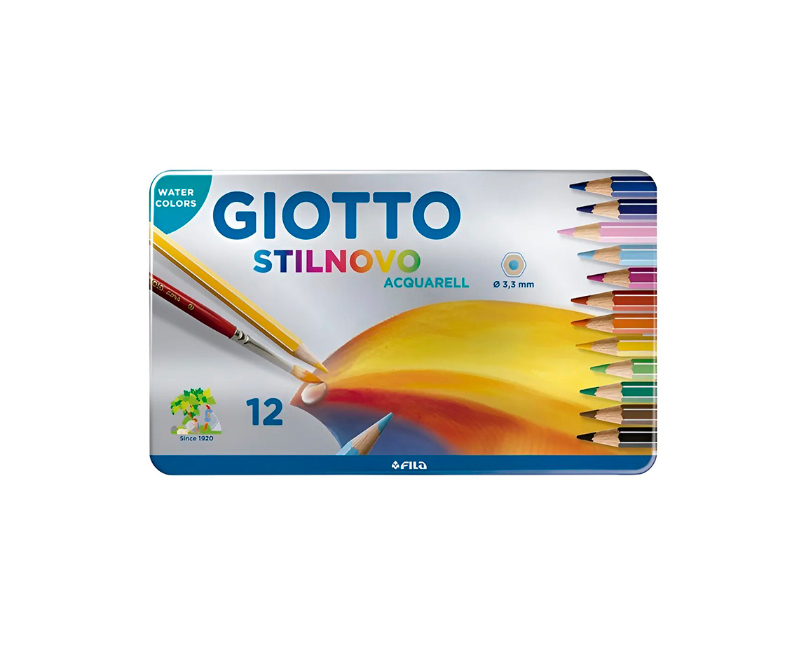 PINTURITAS PAX GIOTTO STILNOVO ACQUARELL x 12 L