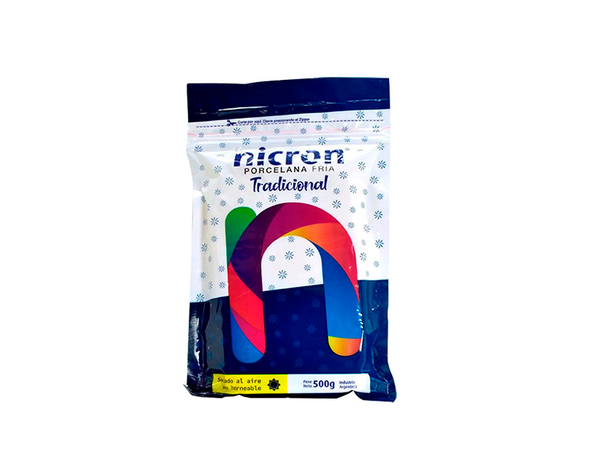 PORCELANA EN FRIO NICRON x  500 GRS.
