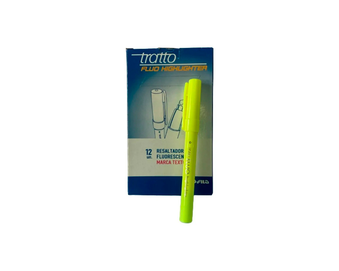 RESALTADOR TRATTO VIDEO AMARILLO