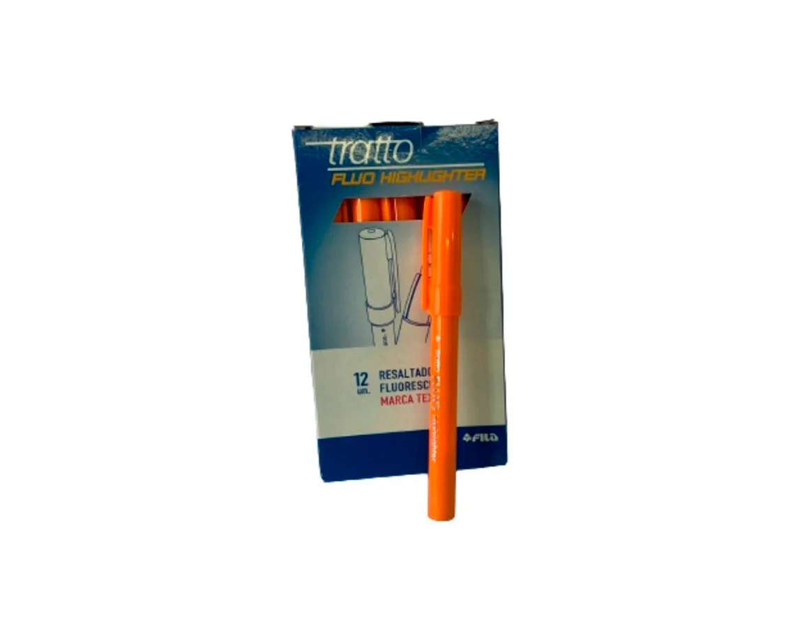 RESALTADOR TRATTO VIDEO NARANJA