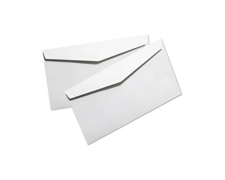 SOBRE COMERCIAL PEQUE METAL F1 x10 U. BLANCO
