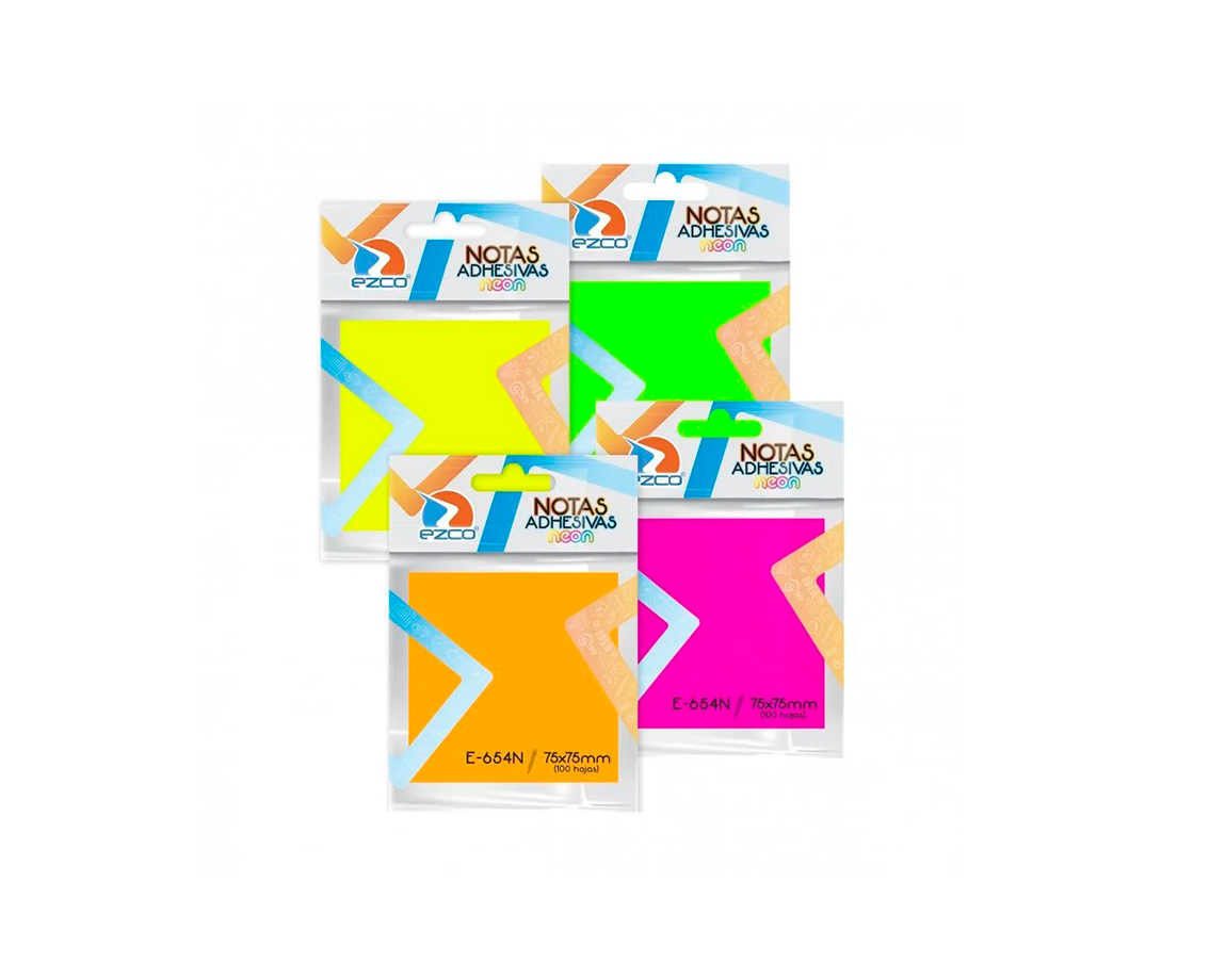 TACOS EZCO E-654N 75x75 x 100 H NEON x 12 U. (E-654N)