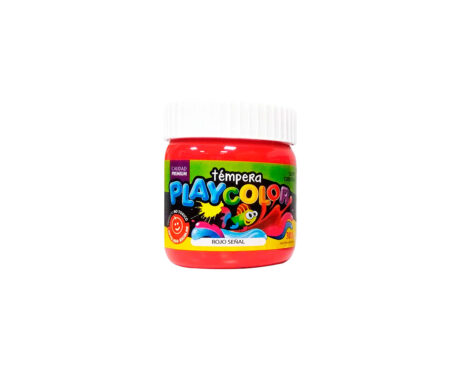TEMPERA PLAYCOLOR POTE 250/300 GS ROJO SEÑAL