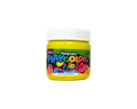 TEMPERA PLAYCOLOR POTE 250/300 GS AMARILLO MEDIO