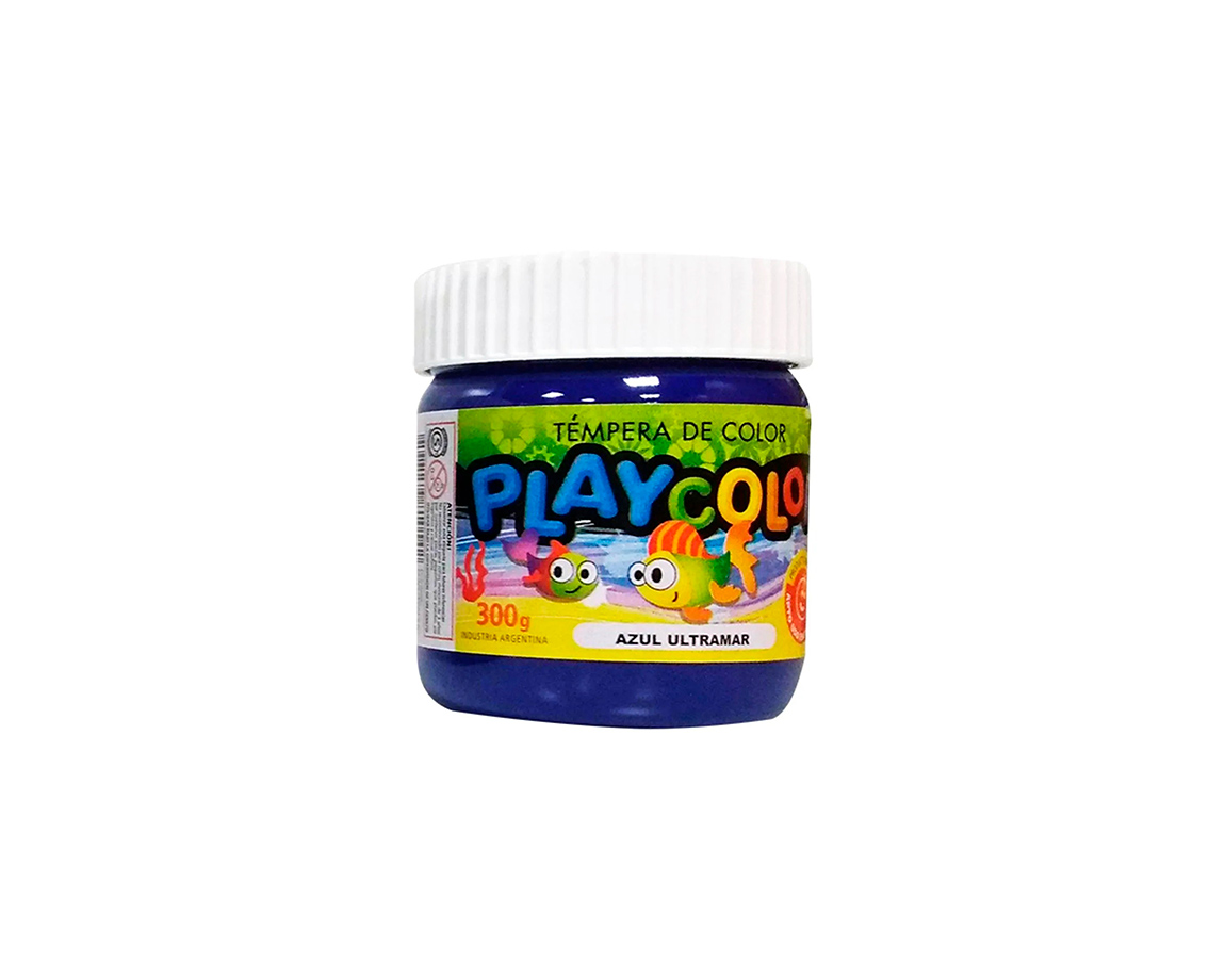 TEMPERA PLAYCOLOR POTE 250/300 GS AZUL ULTRAMAR