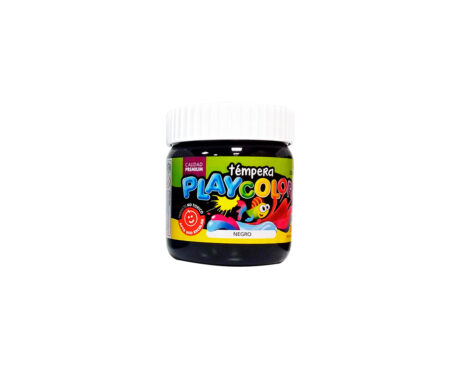 TEMPERA PLAYCOLOR POTE 250/300 GS NEGRO