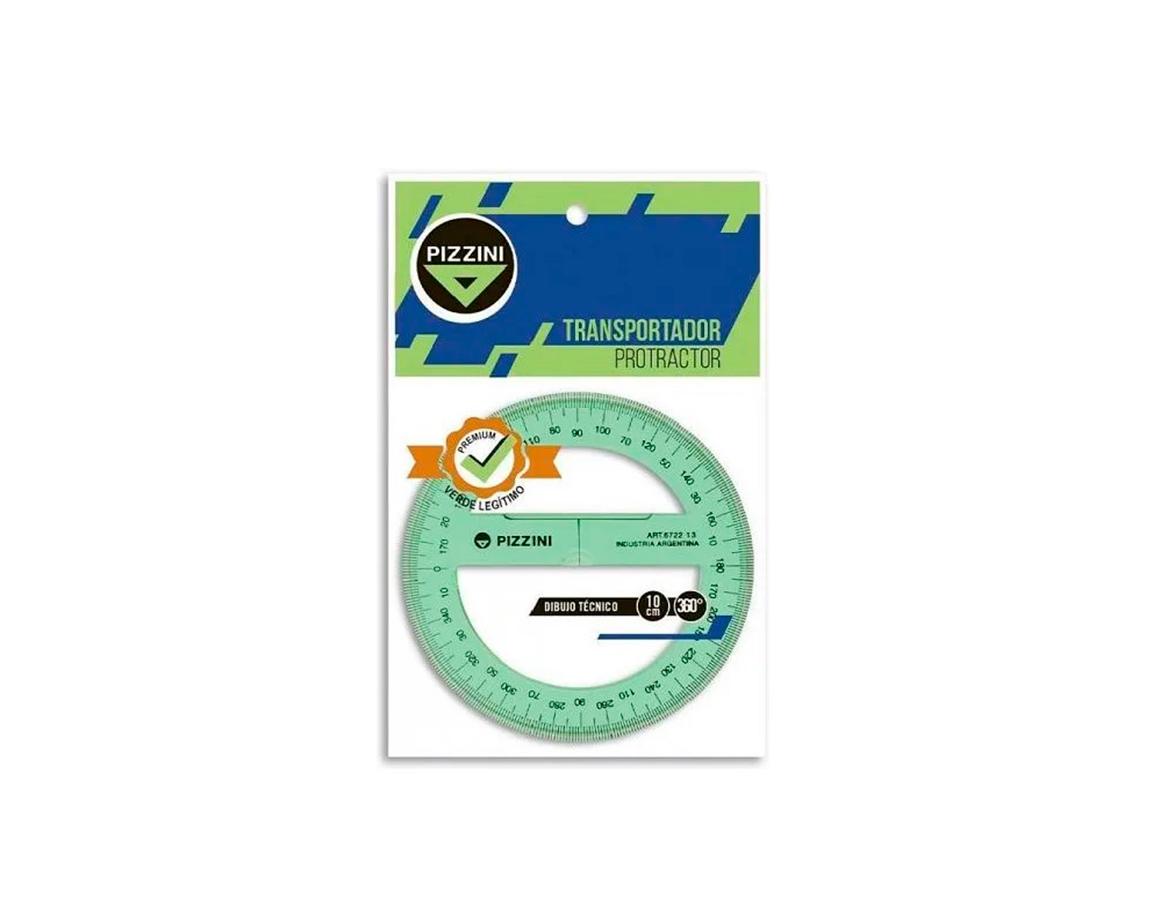 TRANSPORTADOR PIZZINI 6722 ESTUDIO 360º xUND.