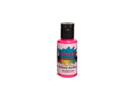 ACRILICO DELARTE 305 FLUO ROSA x 50 CM