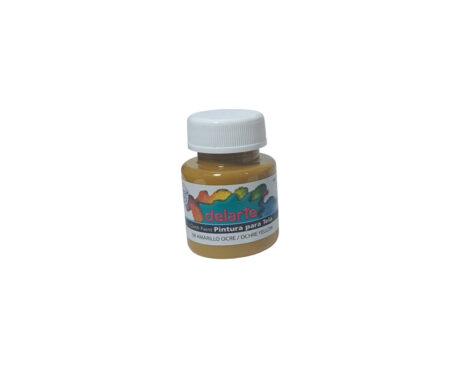 PINTURA DELARTE TELA  08 AMARILLO OCRE x 37 CC